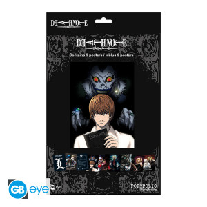 DEATH NOTE - Portfolio 9 posters Protagonistes (21x29,7) *