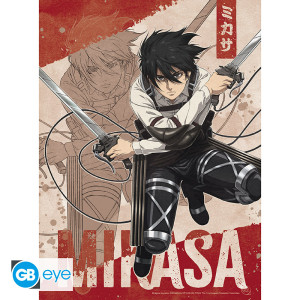 ATTACK ON TITAN - Portfolio 9 posters Characters S4 (21x29,7) *