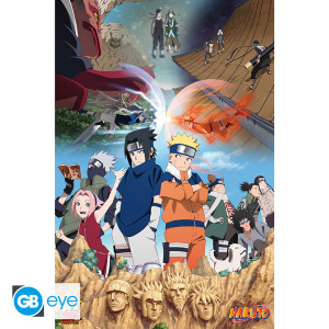 NARUTO - Poster Maxi 91,5x61 FSC Mix - La volonté du feu *