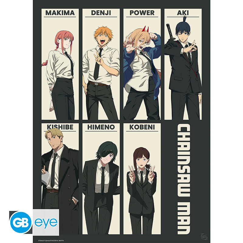 CHAINSAW MAN - Poster Chibi 52x38 - Devil Hunters*