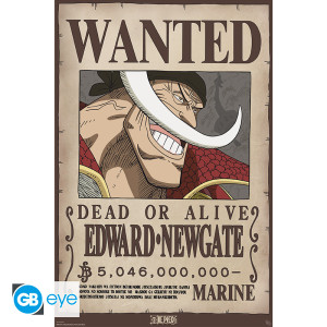 ONE PIECE - Poster Maxi 91.5x61 - Wanted Whitebeard *