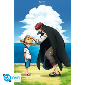 ONE PIECE - Poster Maxi 91.5x61 FSC MIX - Shanks & Luffy