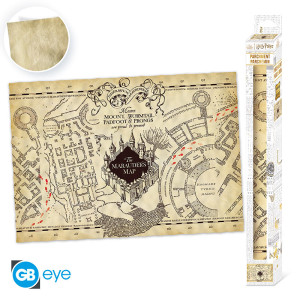 HARRY POTTER - Poster parchemin - Carte du Maraudeur*