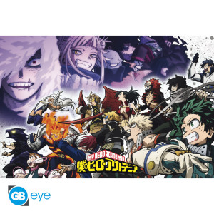 MY HERO ACADEMIA - Poster Maxi 91,5x61 - Héros vs Vilains