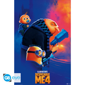 MINIONS - Poster Maxi 91.5x61 - Despicable Me 4 *