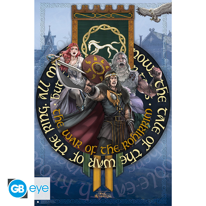 LORD OF THE RINGS - Poster Maxi 91.5x61 - TWOTR "Characters"*