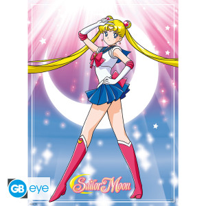 SAILOR MOON - Set 2 Posters Chibi 52x38 - Sailor Moon & cats x4