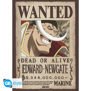 ONE PIECE - Set 2 Posters Chibi 52x38 - Wanted Roger & Whitebeard x4*
