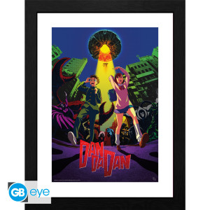 DAN DA DAN - Framed print FSC MIX "Cow abduction" (30x40) x2
