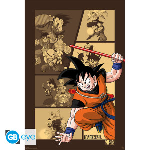DRAGON BALL - Poster Maxi 91.5x61 FSC MIX - Goku Retro