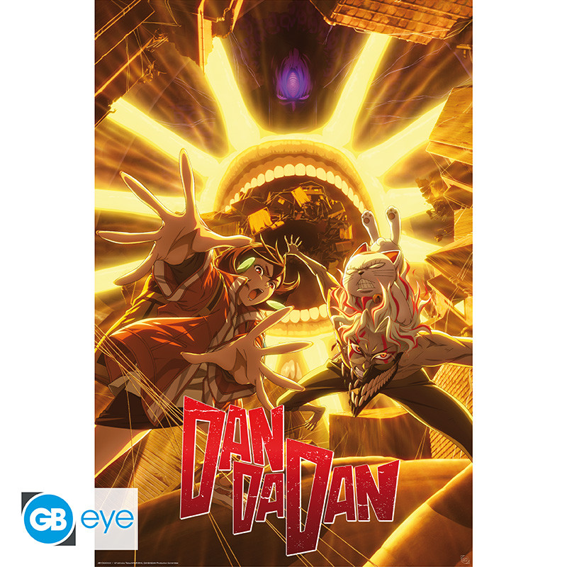 DAN DA DAN - Poster Maxi 91.5x61 - Key art "Epic showdown"