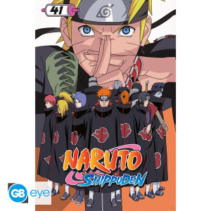 NARUTO SHIPPUDEN - Poster Maxi 91,5x61 FSC MIX - Couverture de manga