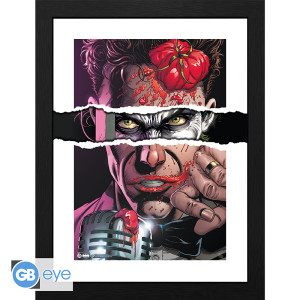 DC COMICS - Framed print "The Joker" (30x40) x2