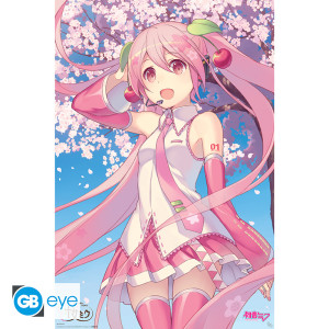 HATSUNE MIKU - Poster Maxi 91.5x61 FSC MIX - Cherry Blossom