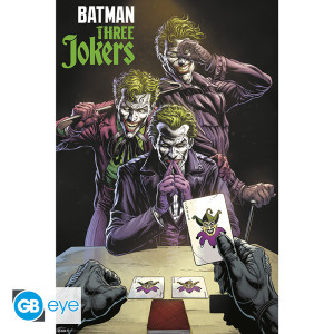 DC COMICS - Poster Maxi 91.5x61 FSC MIX - Three Jokers