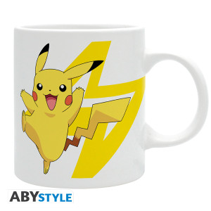 POKEMON - Mug - 320 ml - Logo & Pikachu - subli - box x2 *