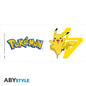 POKEMON - Mug - 320 ml - Logo & Pikachu - subli - box x2 *