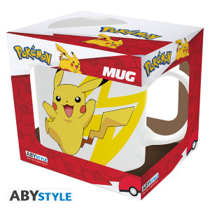 POKEMON - Mug - 320 ml - Logo & Pikachu - subli - box x2 *