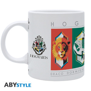 HARRY POTTER - Mug - 320 ml - House Crests Simple - subli box x2
