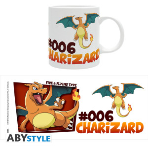 POKEMON - Mug - 320 ml - Charizard Type - subli - box x2