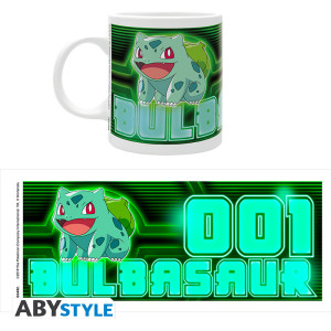 POKEMON - Mug - 320 ml - Bulbizarre Neon - subli - boîte x2 *