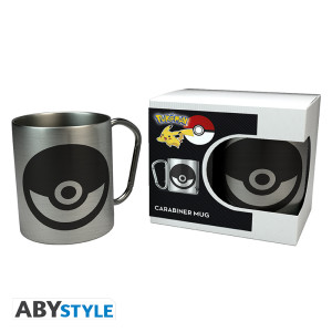POKEMON - Mug carabiner - Pokeball - box x2