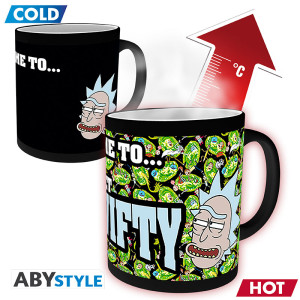 RICK AND MORTY - Mug heat change - 320ml - Get Schwifty - box x2 * DT