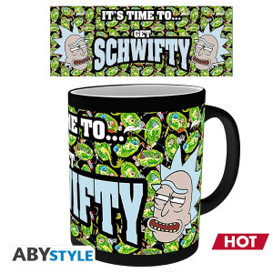 RICK AND MORTY - Mug heat change - 320ml - Get Schwifty - box x2 * DT