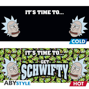 RICK AND MORTY - Mug heat change - 320ml - Get Schwifty - box x2 * DT