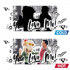FRIENDS - Mug Heat Change - 320 ml - You Love Me x2 * DT