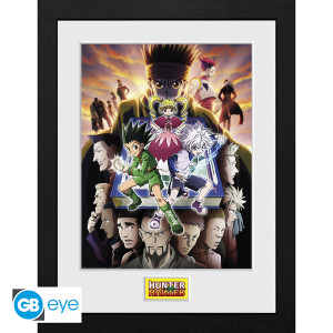HUNTER X HUNTER - Tirage encadré "Key Art Livre" (30x40) x2*