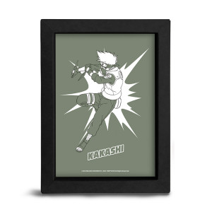 Naruto Shippuden - Frame Kraft 15x20cm - POP Color - Kakashi x8*
