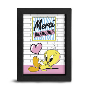 Looney Tunes - Cadre Kraft - "MERCI BEAUCOUP" x8*