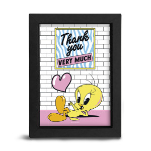 Looney Tunes - Frame - "THANK YOU VERY MUCH" x8*