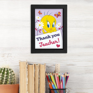 Looney Tunes - Frame - "THANK YOU TEACHER" x8*