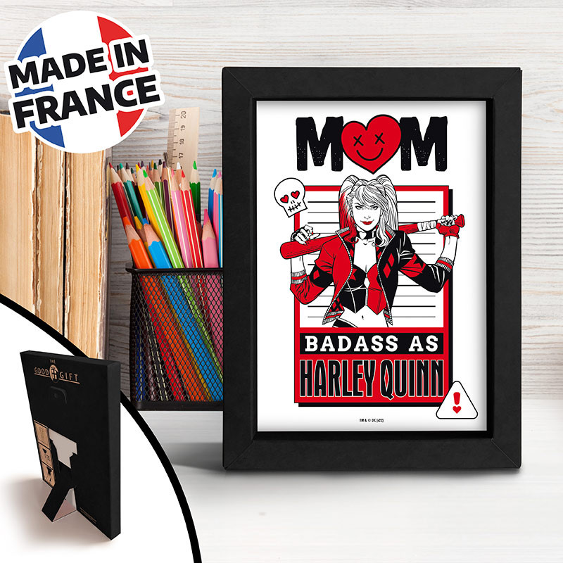 DC COMICS - Kraft Frame - "MOM BADASS AS HARLEY QUINN" x8*