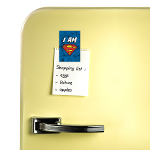 Superman - Magnet -  I AM SUPERMAN x6*