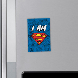 Superman - Magnet -  I AM SUPERMAN x6*