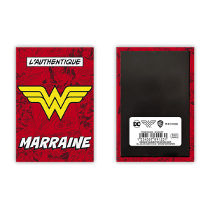 Wonder Woman - Magnet - L'AUTHENTIQUE "WONDER" MARRAINE  x6*