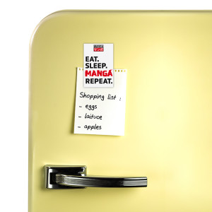 EAT SLEEP MANGA REPEAT - Magnet - Asian Art x6*
