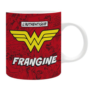 Wonder Woman - Mug - 320ml - L'AUTHENTIQUE "W" FRANGINE x2*
