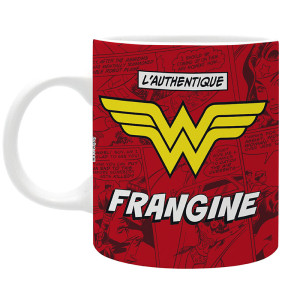 Wonder Woman - Mug - 320ml - L'AUTHENTIQUE "W" FRANGINE x2*