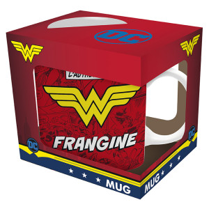 Wonder Woman - Mug - 320ml - L'AUTHENTIQUE "W" FRANGINE x2*