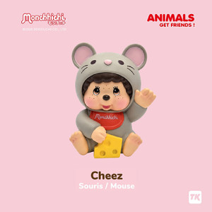 MONCHHICHI - BLIND BOX - Animals x6