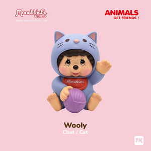 MONCHHICHI - BLIND BOX - Animals x6