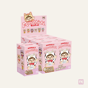 MONCHHICHI - BLIND BOX - Animals x6