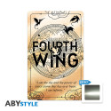 FOURTH WING - Individual Vinyl Sticker - Logo
