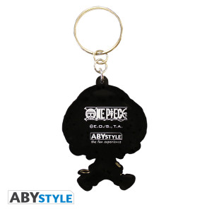 ONE PIECE - Porte-clés PVC - Luffy SD X4