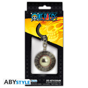 ONE PIECE - Porte-clés 3D Chapeau de Luffy X4