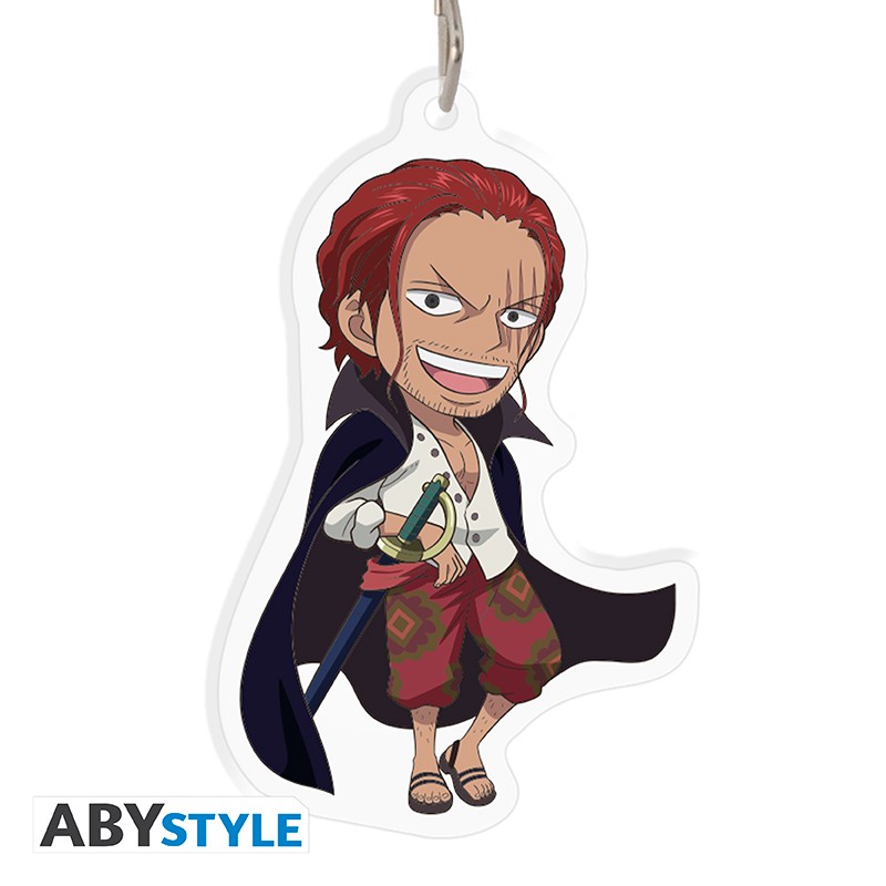 One Piece Red Haired Shanks Rubber Strap Keyholder [JAP] Anime